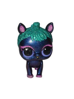LOL Surprise Cosmic Rider Fuzzy Pets Series Glitterati Club Pony RARE Mini Figur
